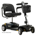 Go-Go Endurance Li 4-Wheel Lithium Battery Scooter in Grey Gray, Right View