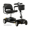 Go-Go Endurance Li 4-Wheel Lithium Battery Scooter in Grey Gray, Right View