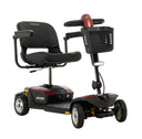 Go-Go Endurance Li 4-Wheel Lithium Battery Scooter in Red, Right View