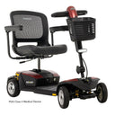Go-Go Endurance Li 4-Wheel Lithium Battery Scooter in Red, Right View