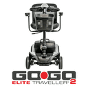 Go-Go® Elite Traveller® 2, 4-Wheel Stability Scooter - White - Image 8