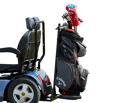 Golf bag holder