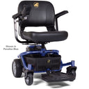 LiteRider Envy Power Chair by Golden Technologies Compact Electric - Blue - Image 3