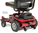 LiteRider Envy Power Chair by Golden Technologies Compact Electric - Red - Rear - Image 11