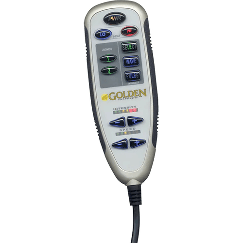 Golden Deluxe Heat & Vibrating Massage remote control