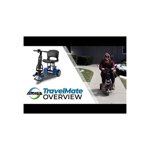 Amigo TravelMate Compact 3-Wheel Lightweight Mobility Scooter - Image 2
