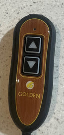 Golden Two Button Hand Remote