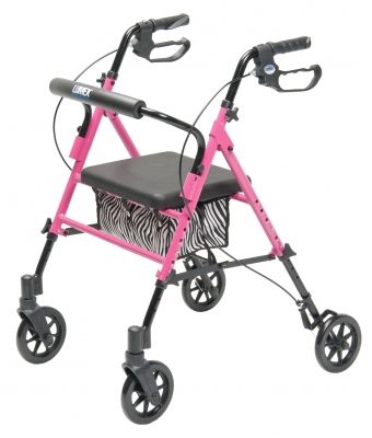 Set n' Go Standard-Width Height Adjustable Rollator - Image 2