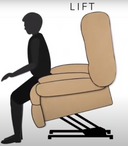 Golden Cloud Supreme with Twilight Lift Recliner