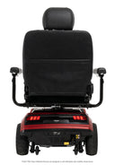 Maxima 4-Wheel Stability Base Scooter by Pride Mobility in Red, Rear View