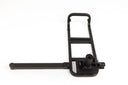 Monarch Atlas 4 New SUV Base frame on its own: black telescoping base with ratchet mounting post and quick-release pin, viewed from above.