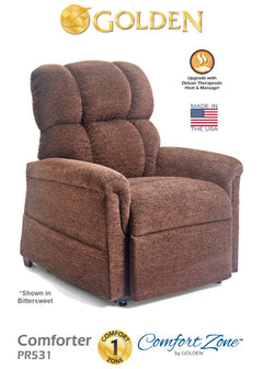 Golden PR-531 Comforter 3-Position Power Lift Recliner