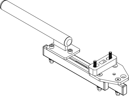 Right Joystick Swing Away — Pride Mobility part KIT1905628 (manufacturer image)