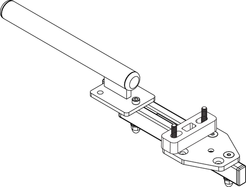 Left Joystick Swing Away — Pride Mobility part KIT1906945 (manufacturer image)