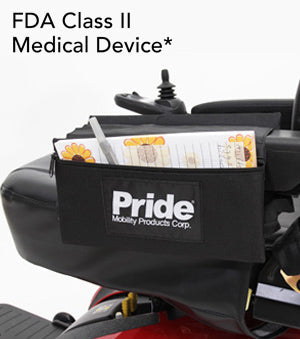 Pride Mobility Saddle Bag, 12.5″×9.875″