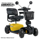 Pride Victory Platinum, 4 Wheel in Platinum, Right View