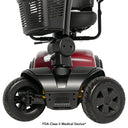 Pride Victory Platinum, 4 Wheel in Red Platinum