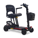 Buzzaround CarryOn GB120 Airline-Friendly Folding Mobility Scooter - Red - Left Side - Image 2