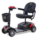 Buzzaround Extreme 4-Wheel Scooter EX148 Quad Configuration - Red - Right Side - Image 3
