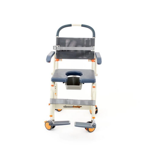 Roll-in ShowerBuddy Lite Fixed-Frame Shower Chair System