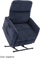 Pride Genesis LC-150 Power Lift Recliner in Sophie Sapphire
