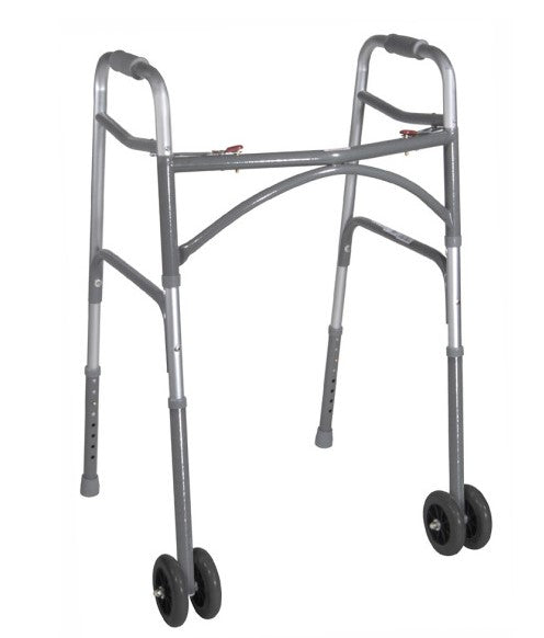 Heavy-Duty Bariatric Folding Walker - 500 lb Capacity