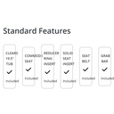 SG1 Standard ShowerGlyde Bath and Shower Transport Chair - Image 9