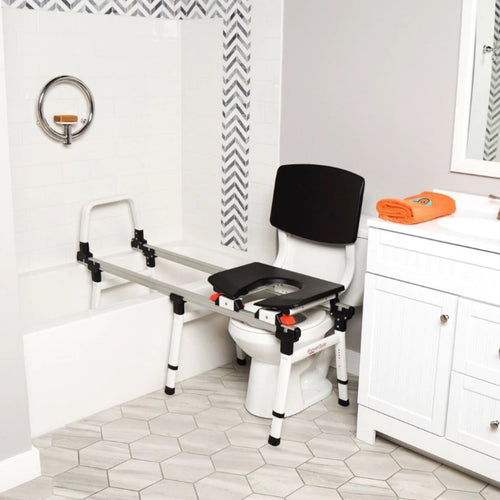SG2 Two-Seat ShowerGlyde Bath and Shower Transport Chair