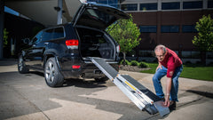 Suitcase Trifold AS Ramp (with Adjustable Steps)