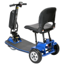 Amigo TravelMate Compact 3-Wheel Lightweight Mobility Scooter - Blue - Image 3