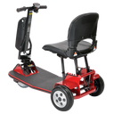 Amigo TravelMate Compact 3-Wheel Lightweight Mobility Scooter - Red - Image 4