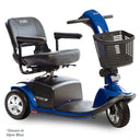 Victory 10 3-Wheel Portable Scooter - Standard Edition - Blue - Right Side - Image 8