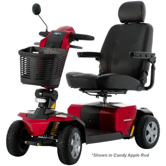 Victory® LX Sport 4-Wheel Portable Scooter - S710DXW Model - Red - Left Side - Image 7