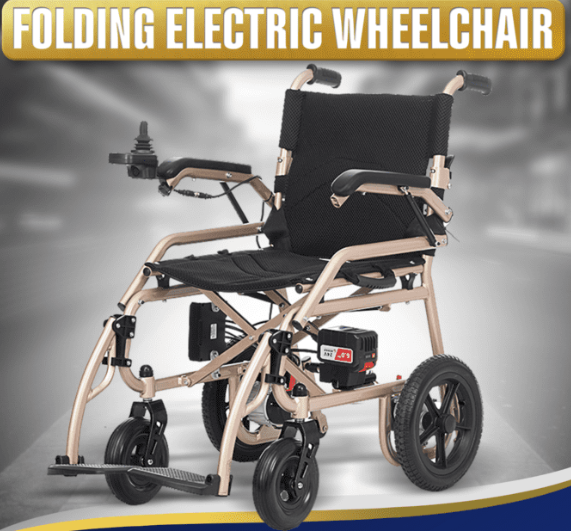 Folding Power Wheelchair Only 37 Pounds 