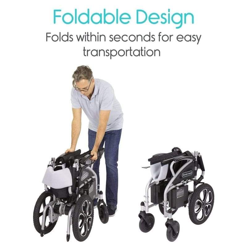X Fold Power Wheelchair 