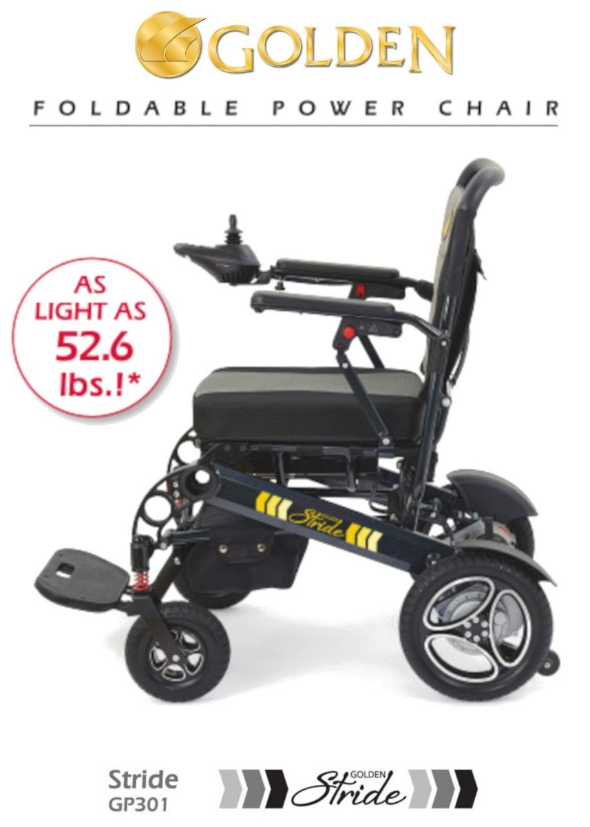 GP301 Stride Power Wheelchair