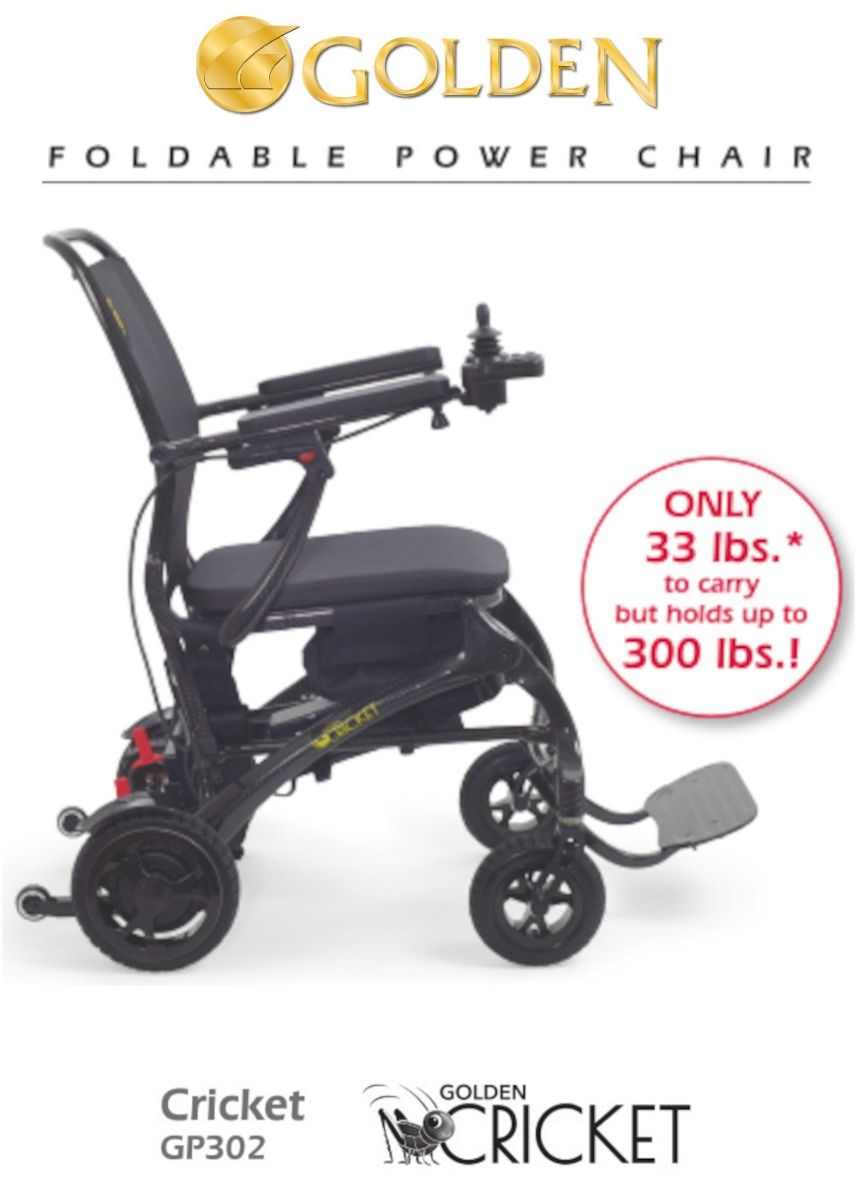 GP302 Cricket Power Wheelchair