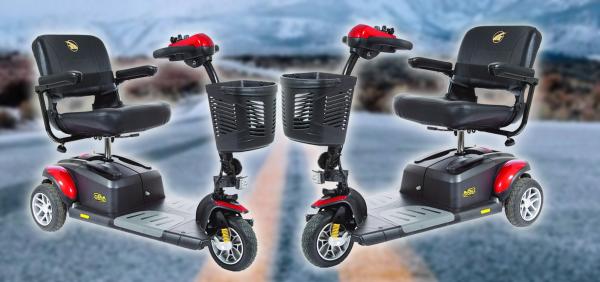 Durable and Powerful Golden Buzzaround Extreme 3 Wheel Mobility Scooter