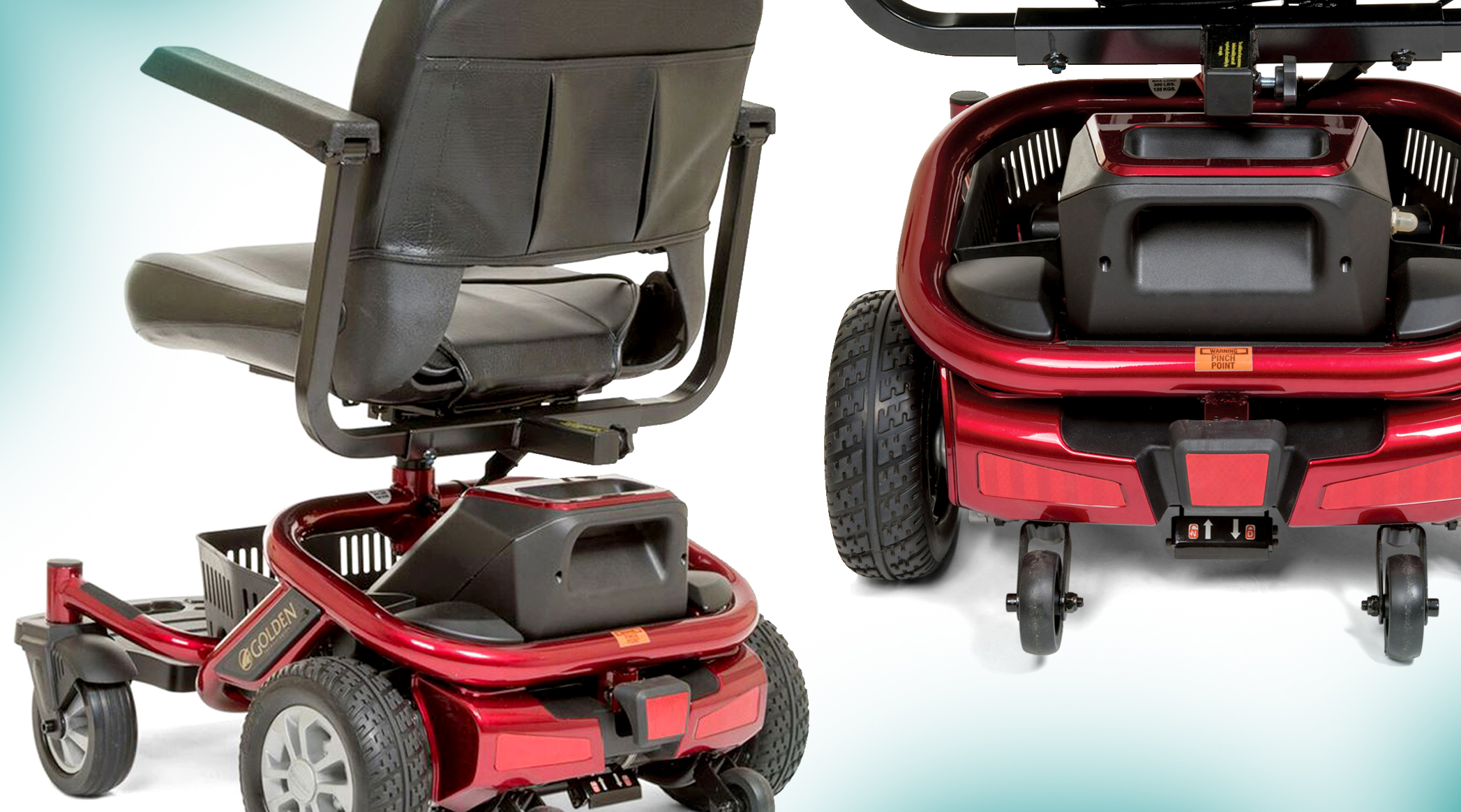Golden Technologies Lightest Power Wheelchair- LiteRider Envy