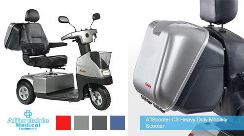 AfiScooter C3 Heavy Duty Mobility Scooter