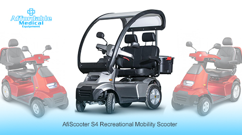 Taking Your Mobility to a New Level with AfiScooter Heavy Duty Mobility Scooters